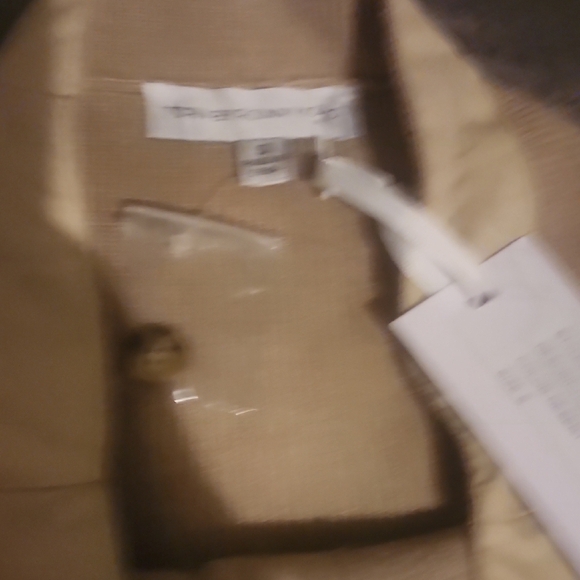 Torn by Ronny Kobo Beige Button-Front Mini Skirt - Picture 3 of 5